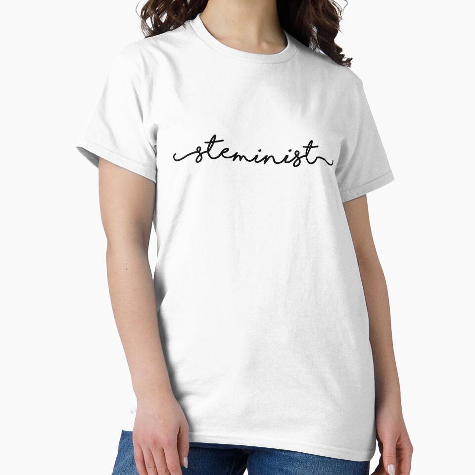 Steminist sticker by Sam Palahnuk