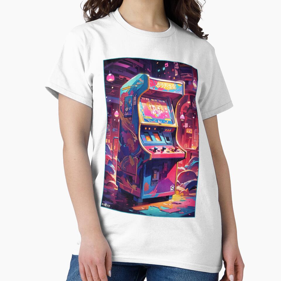 Retro Arcade Machine Artwork by Inished Productions