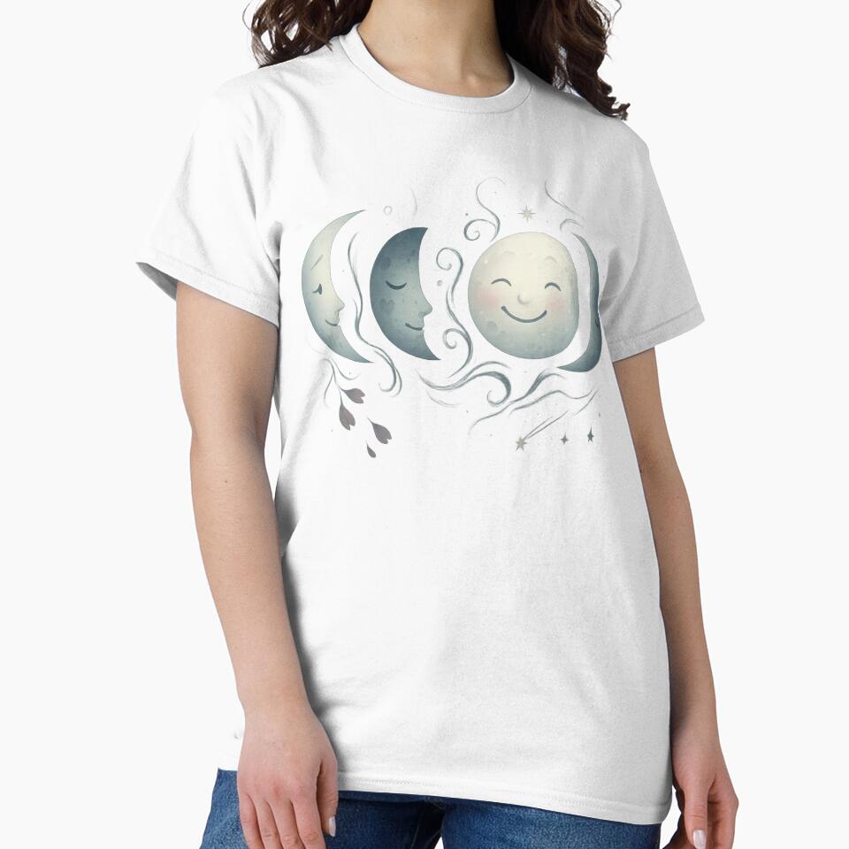 Moon Phase Moods – Emotional Lunar Art for Dreamers & Stargazers by Napini