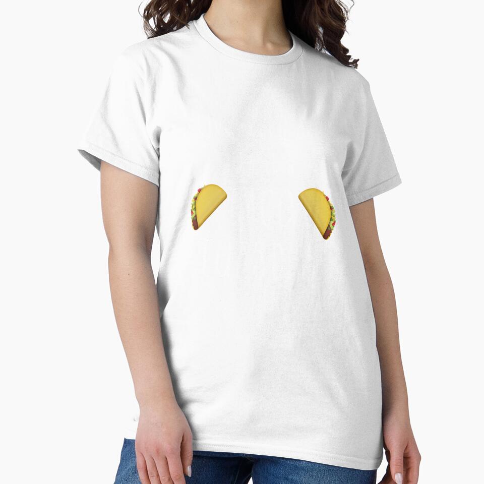 Funny Taco Shirt - Live Every Day Like It's Taco Tuesday by JenniferMac