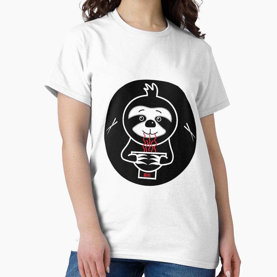 Raman Sloth Kawaii Noodles - Love Noodles - Japanese Gifts - Cute Manga - Kawaii Sloth - Shirt - Mugs by happygiftideas