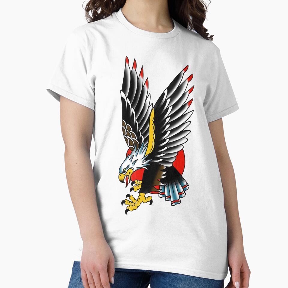 Traditional Tattoo Eagle by Angry Swan Designs