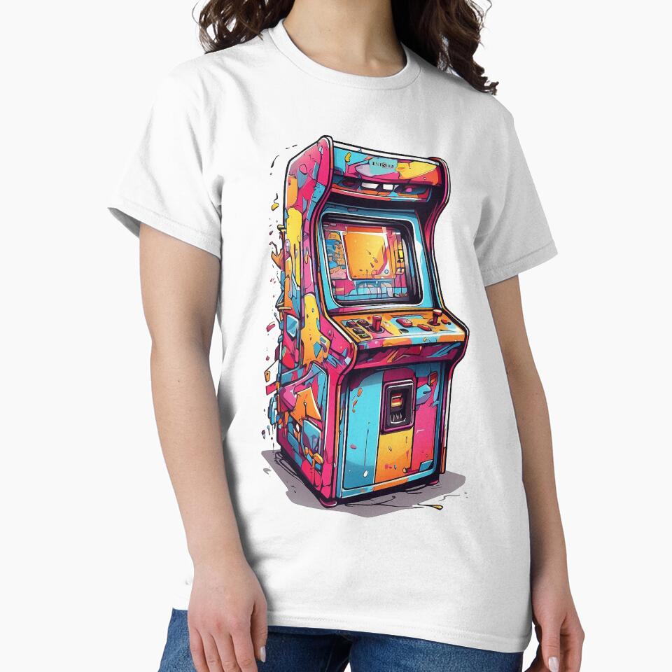 Arcade Machine Graffiti Artwork by Inished Productions
