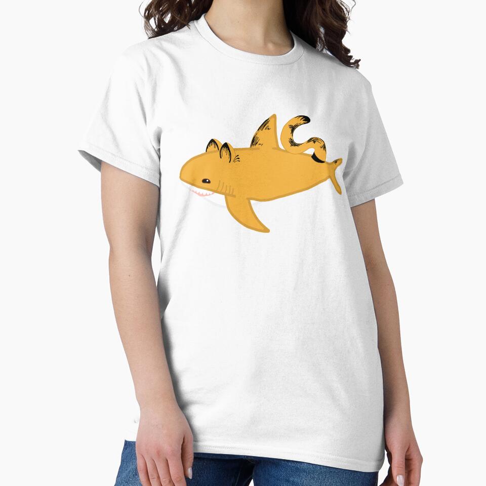 IKEA Shark (blåhaj) as Garfield by sonofthesea-x