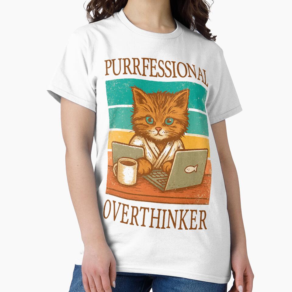 Purrfessional Overthinker by Maioriz