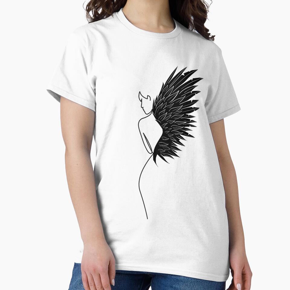 She Who Grew Wings in Silence by LightWithDomi