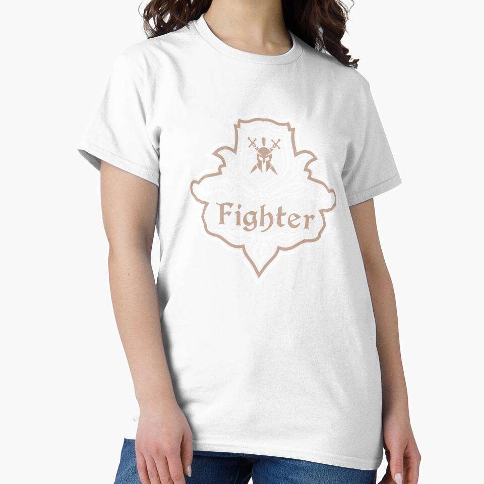 D&D Fighter Class | Dungeons and Dragons Fancy Emblem by sunburstrpg