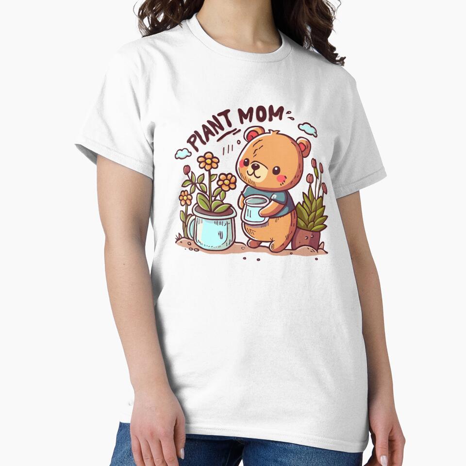 Cute Bear Gardening by Chanaika4