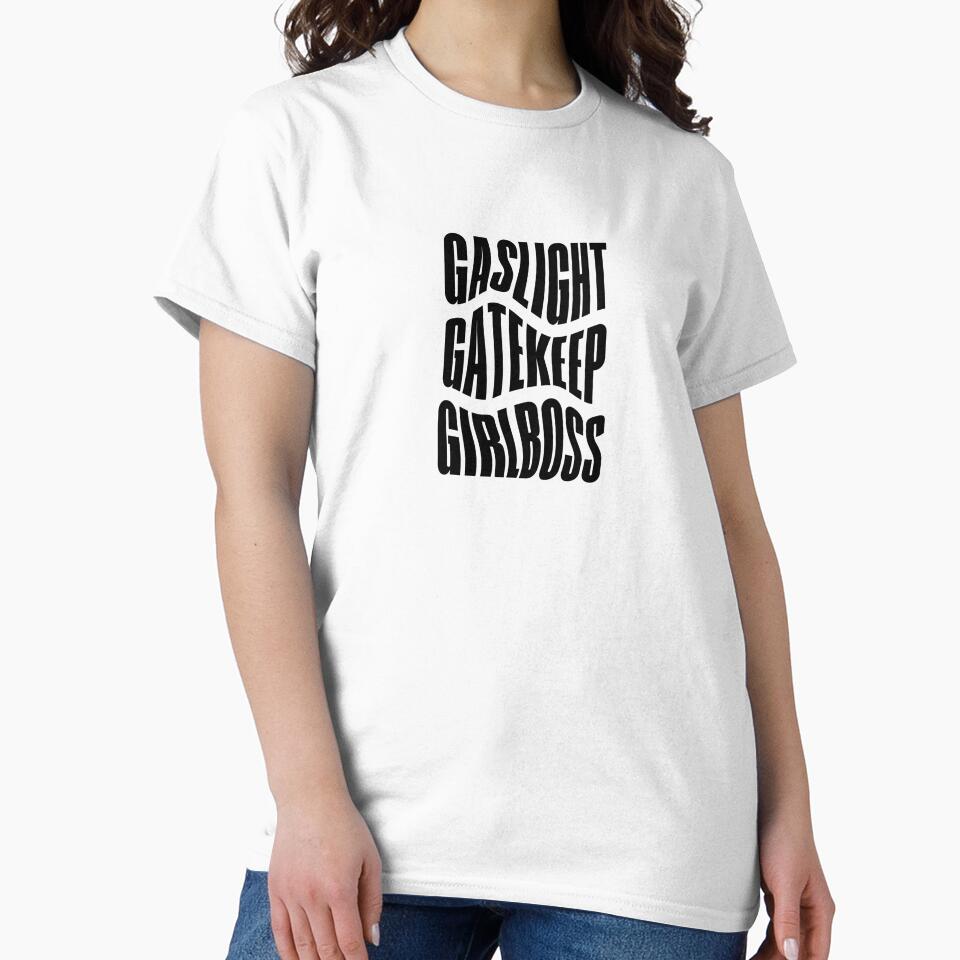 Gaslight Gatekeep Girlboss Sticker Meme by monday atelier