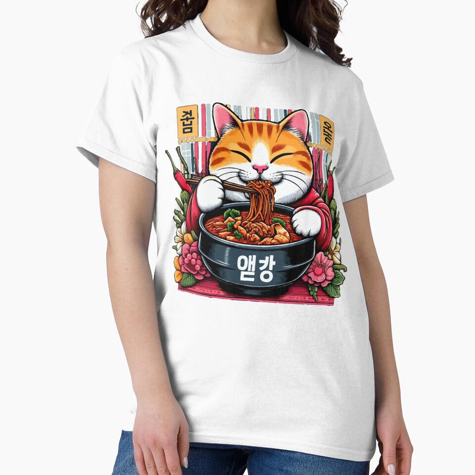 Ramen Cat Delight by RkskArt