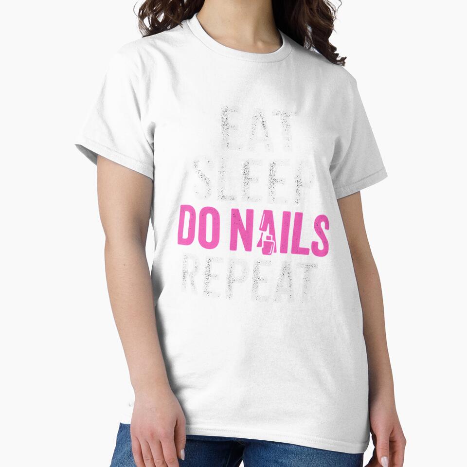 Eat Sleep Nails Repeat by INKPOPTOURI