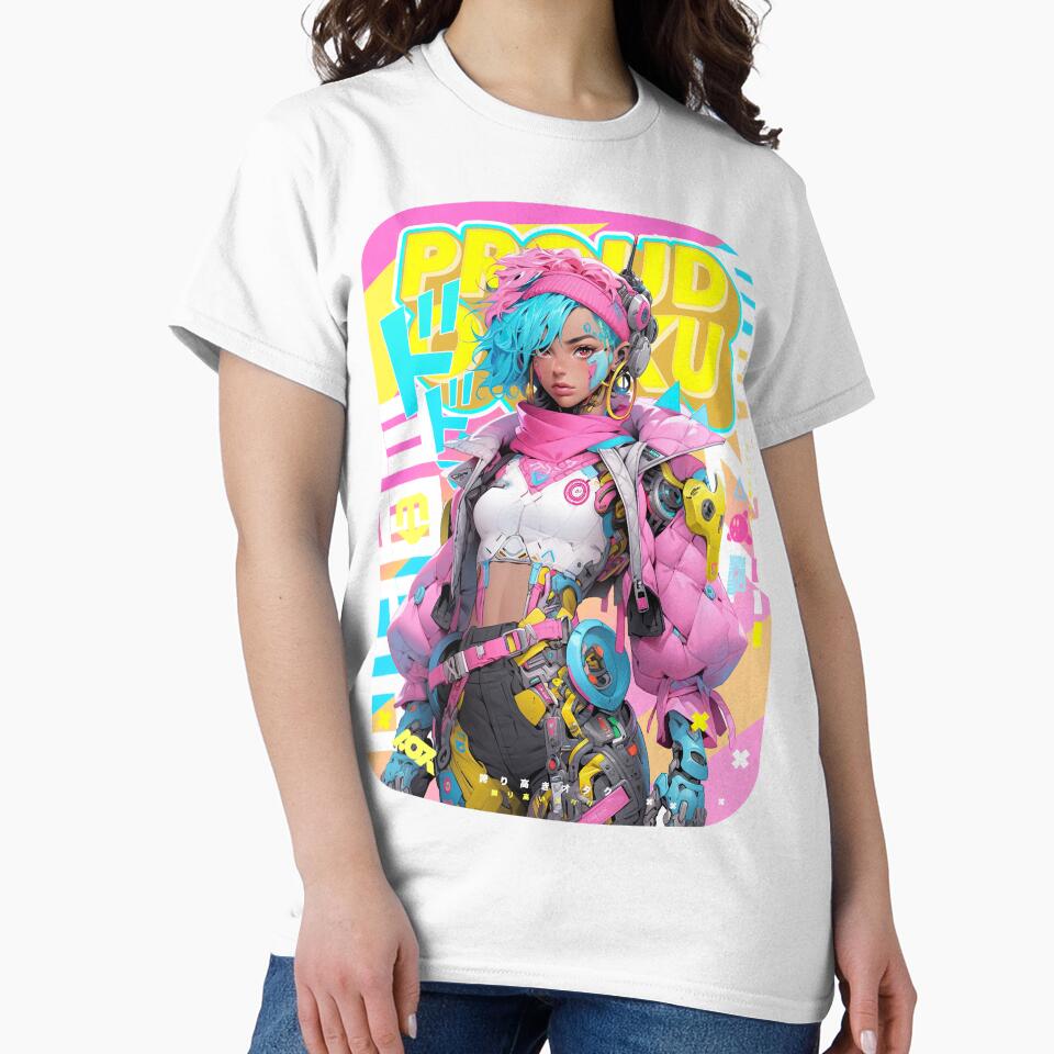 HYPERPOP CYBERPUNK SPRAYER GIRL ✦ by PROUD OTAKU BRAND