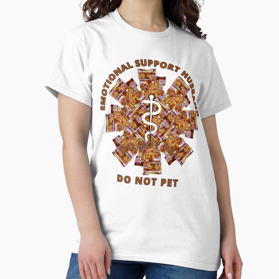 Emotional Support Husband Do Not Pet Vanadinite Powered Design by ArtDesignTp
