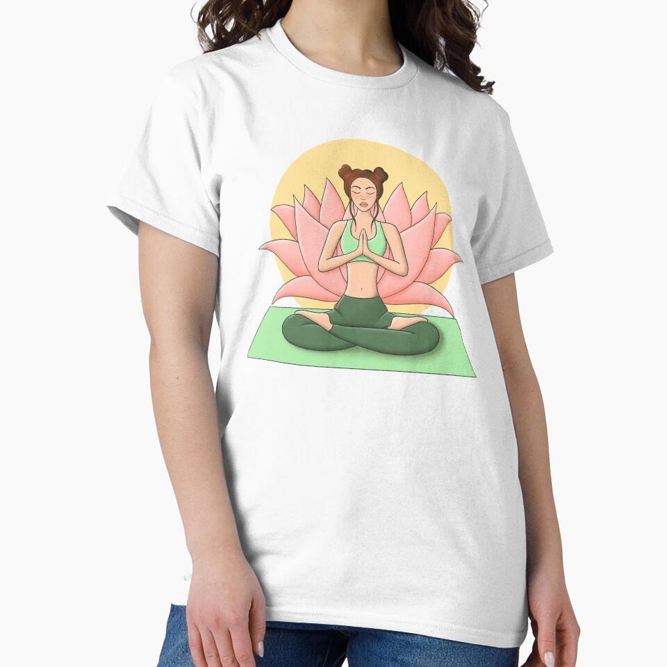 Girl Meditating by AestheticAnnette