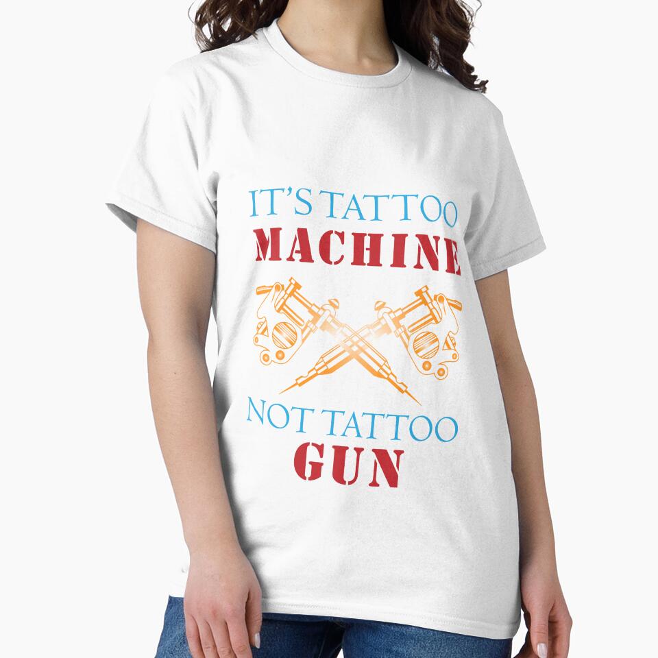 It's tattoo machine, not tattoo gun! by EchoPrint Co.