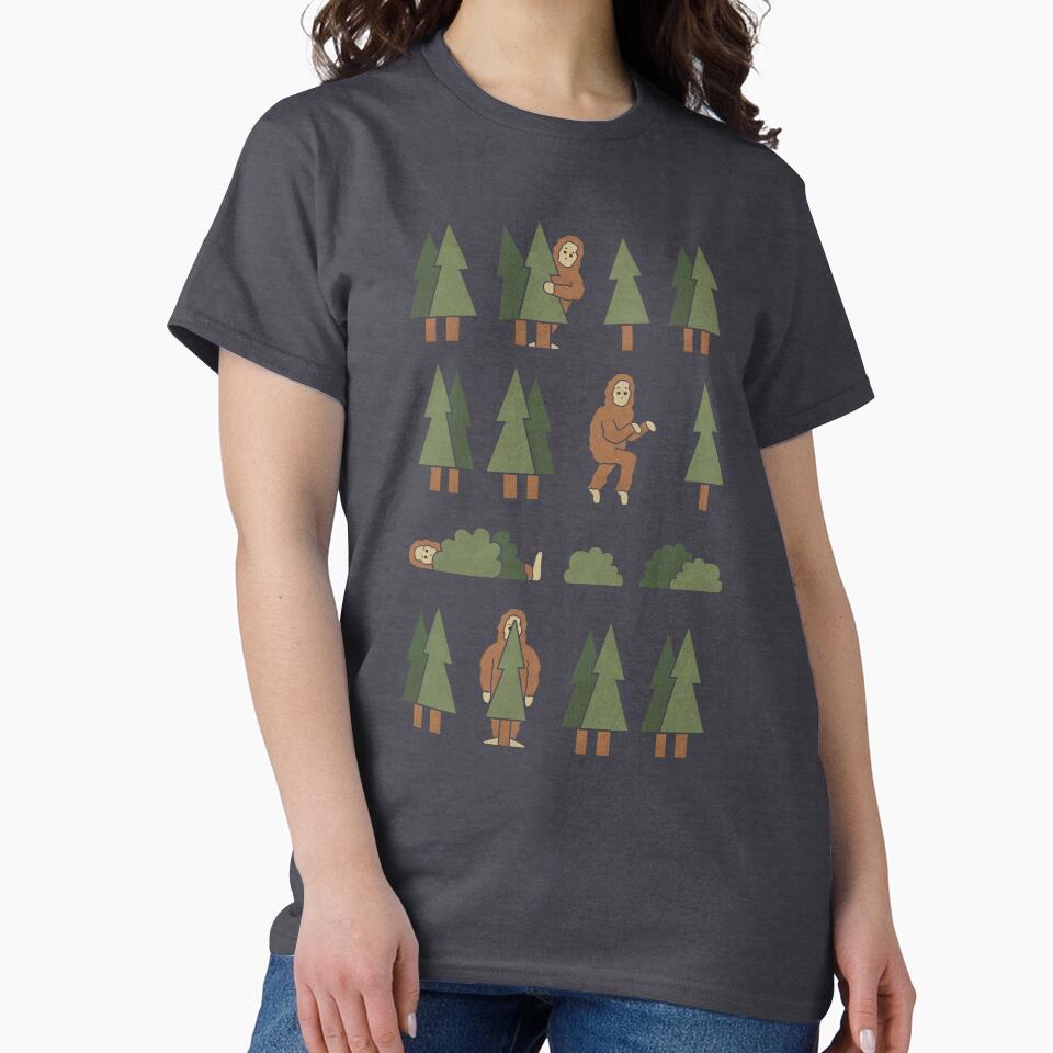 Bigfoot Forest by HandsOffMyDinosaur