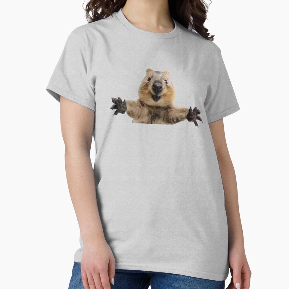 Cute quokka hug by Ashleysnook