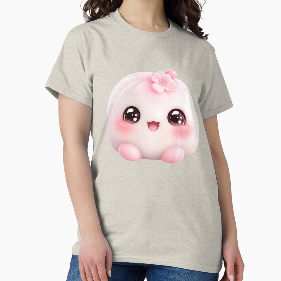 Kawaii Mochi Dumpling | Cute Japanese Dessert Character Art by LainCellJapan