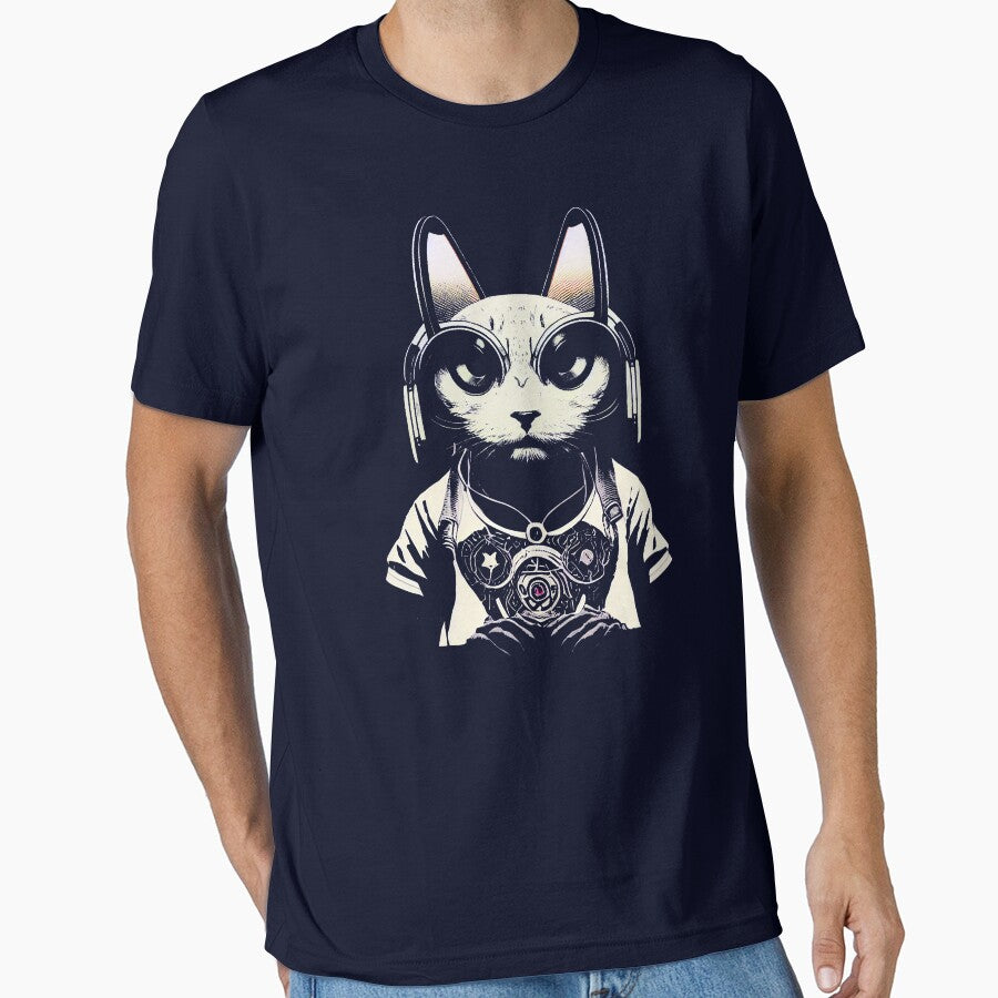 Cyberpunk Cat 5 by TheSamuraiCat