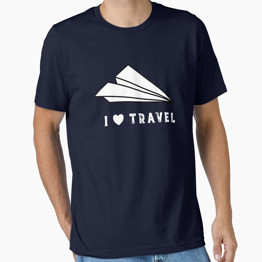 Adventure Paper Plane I Love Travelling by happinessinatee