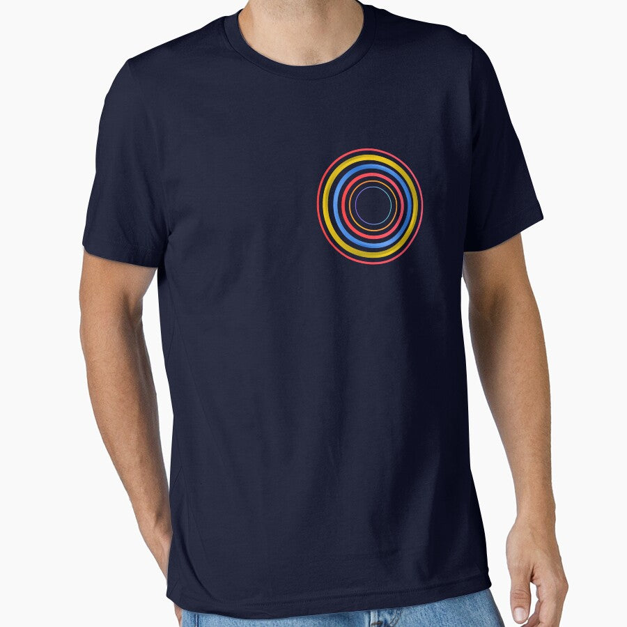Minimalist Geometric Circles Abstract Modern Design by SolutionsArt
