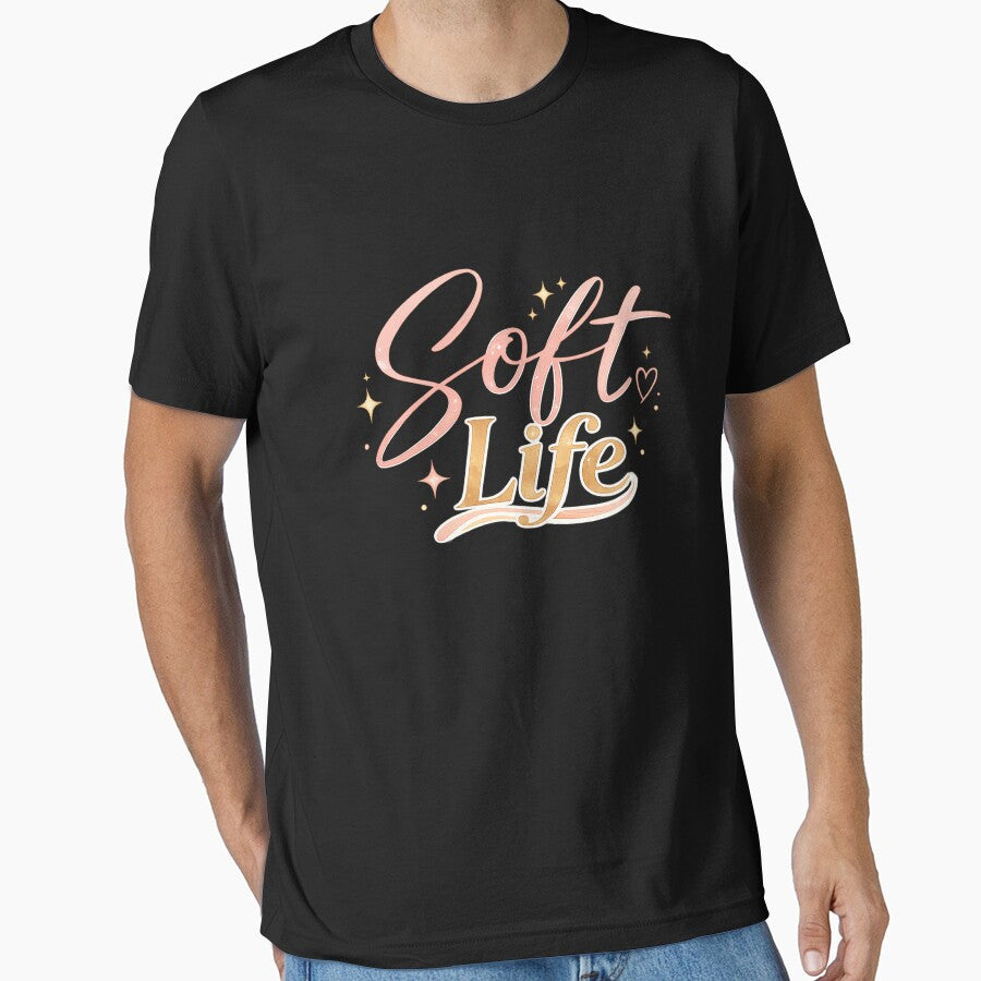 Soft Life – Feminine Aesthetic Typography Trend Design by DreamelleStudio