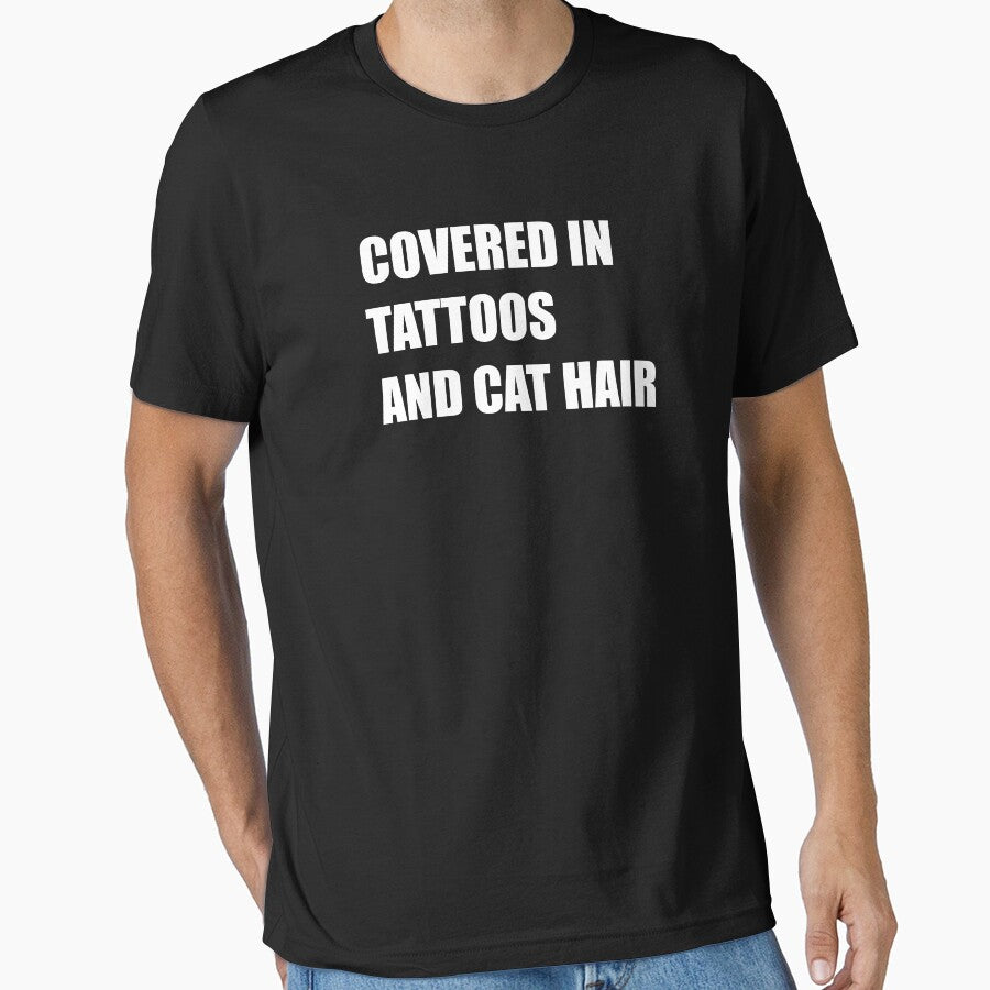 Covered in tattoos and cat hair | Tattoo Collection | Funny by PrettyDeadClub
