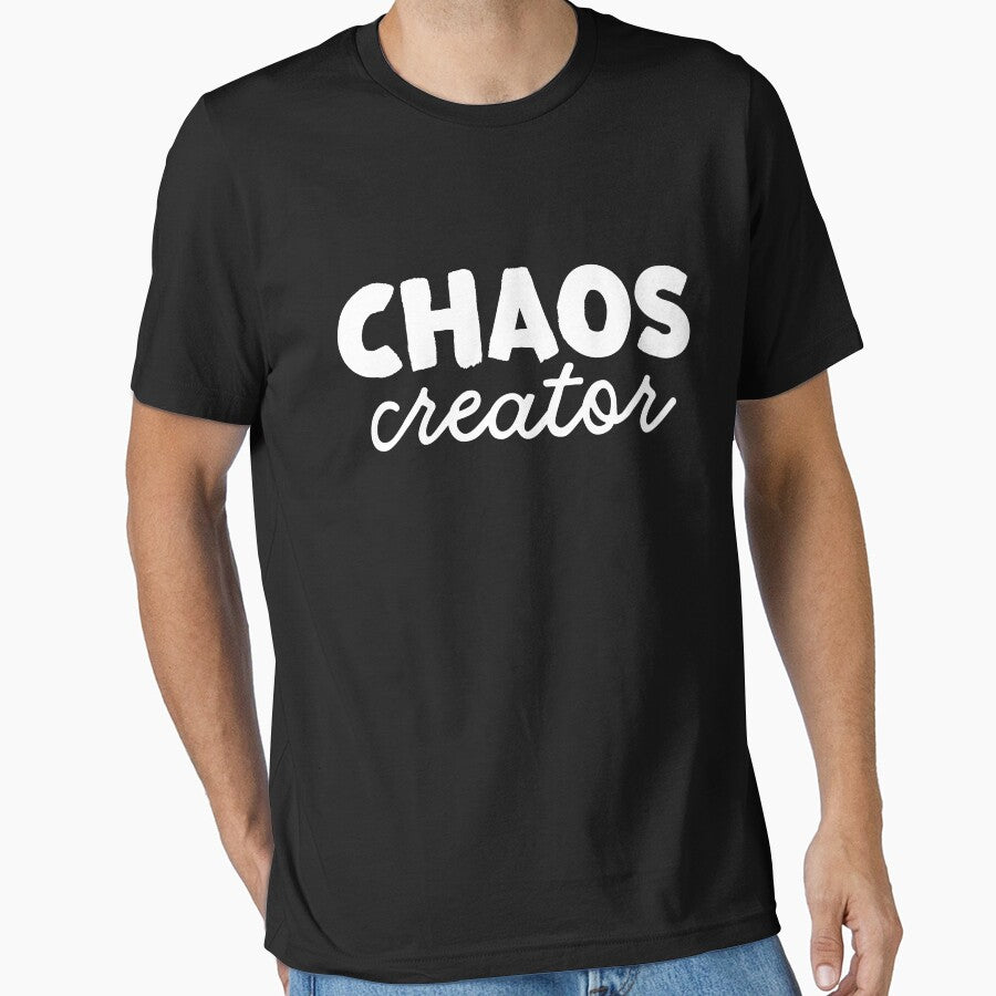 Chaos Creator Mom Life Gift Idea Childrens Boys Kids Funny by CarbonClothing
