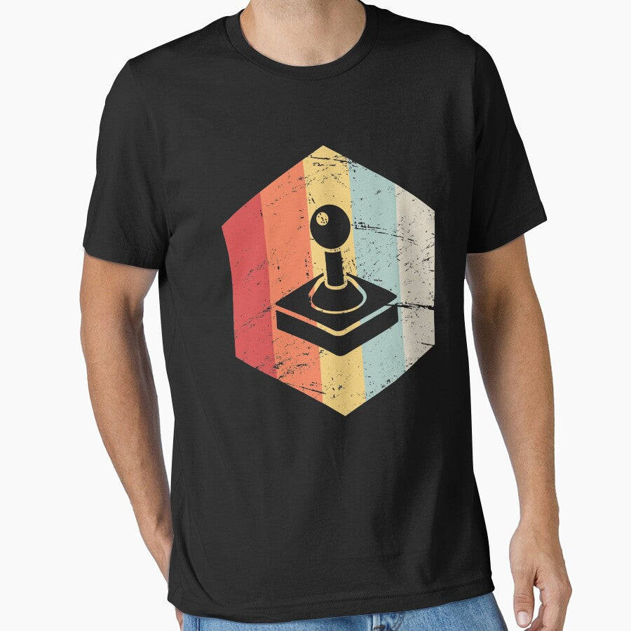 Vintage Arcade Joystick Icon by Jam Jar
