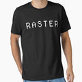 RASTER Arcade Machine Text by Jam Jar