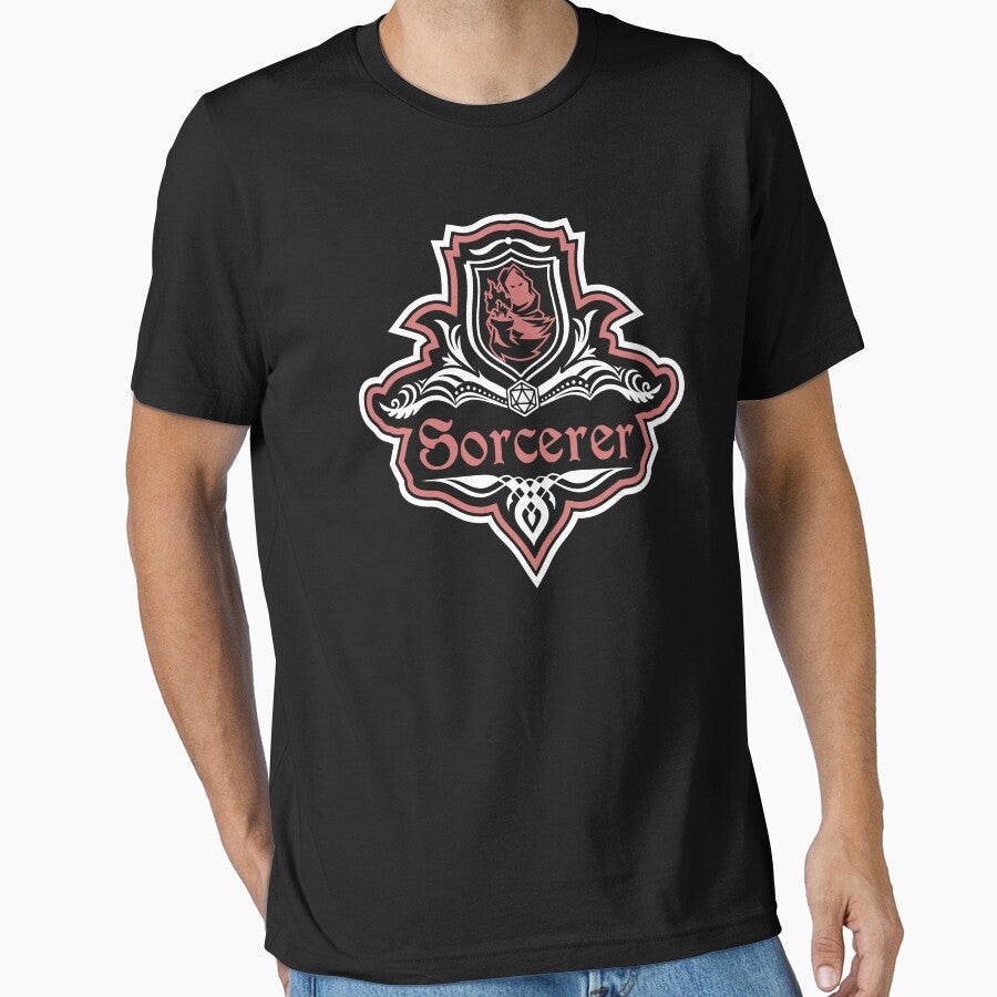 D&D Sorcerer Class | Dungeons and Dragons Fancy Emblem by sunburstrpg