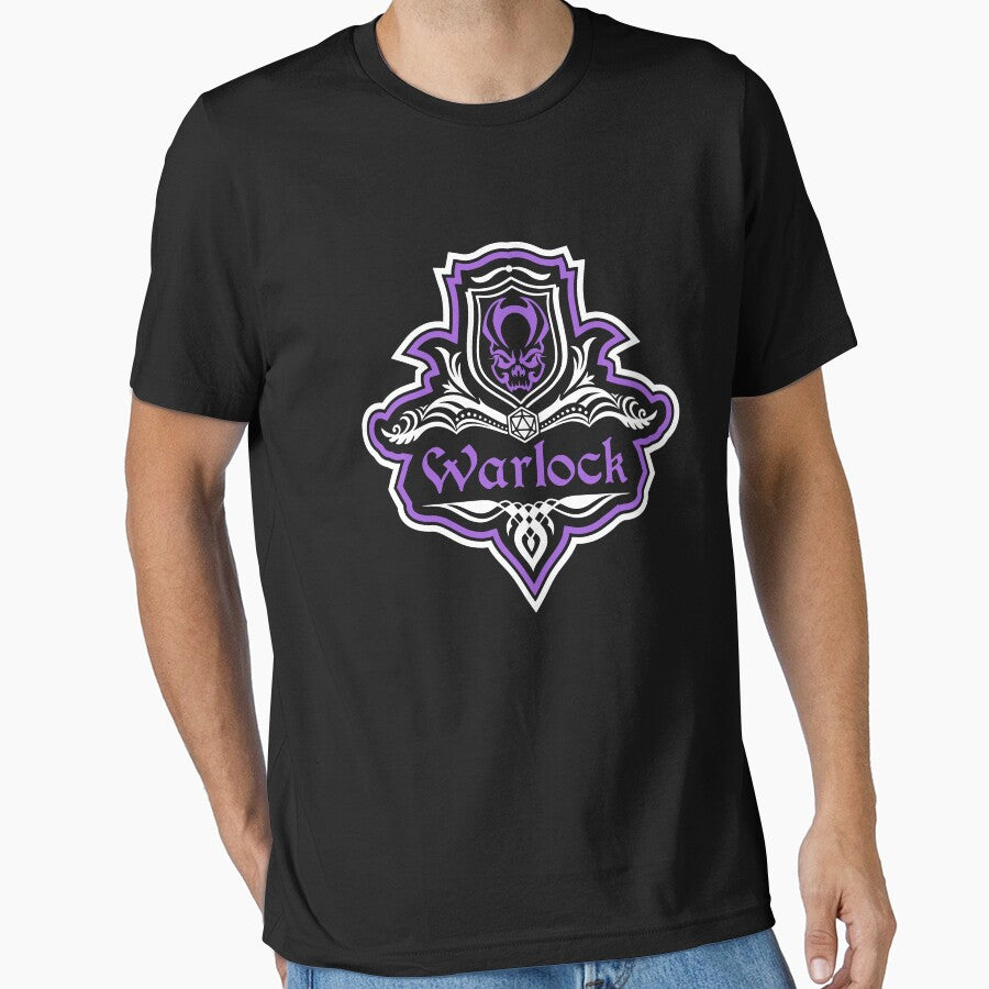 D&D Warlock Class | Dungeons and Dragons Fancy Emblem by sunburstrpg