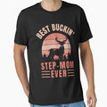 Hunting Step Mom Deer Camo Mother by DadJokeDescript