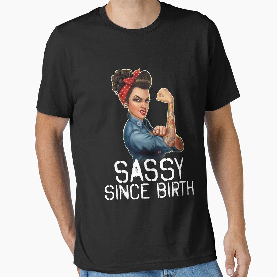 Tattooed Girl Sassy Since Birth by manekibb