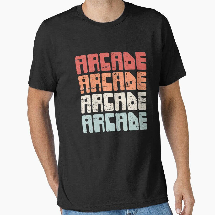 Retro 70s ARCADE Text by Jam Jar