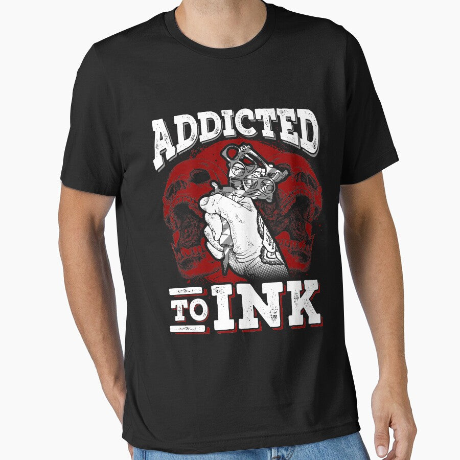 Addicted To Ink Tattoo Design by Sinjy