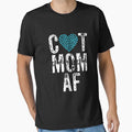 CAT Mom AF, Cat Paws, Crazy Cat Lady Gift, Cat Mom Gift by Designs4Less