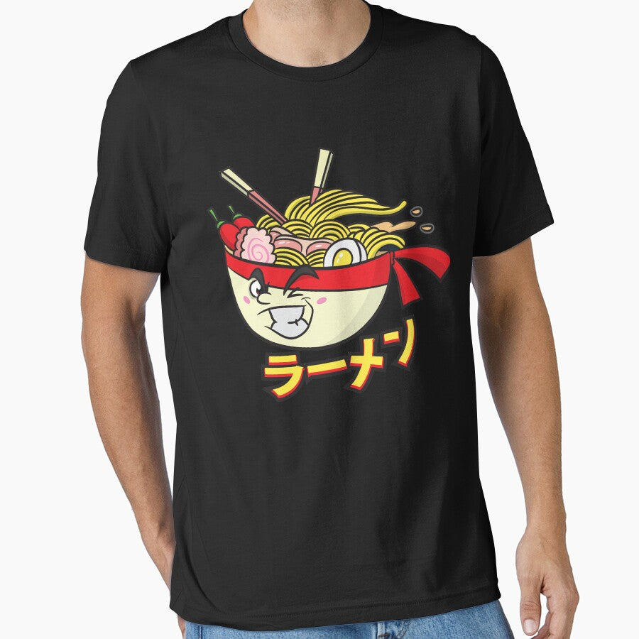 Spicy Ramen - Student Life Anime Noodle Bowl by PrintPress
