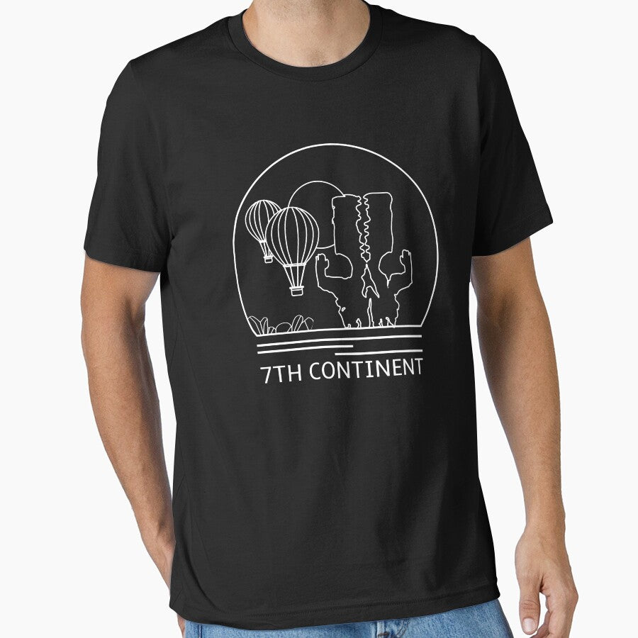 The 7th Continent Minimalist Line Drawing - Board Game Inspired Graphic - Tabletop Gaming  - BGG by MeepleDesign