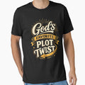 God's Favorite Plot Twist Faith Based Christian Inspirational Quote by ostenlee