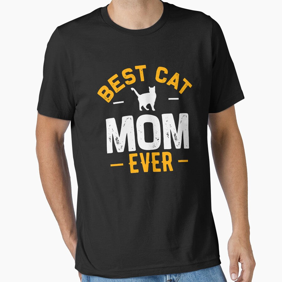 Best Cat Mom Ever Funny Cat Mom lover vintage by thegoodplan
