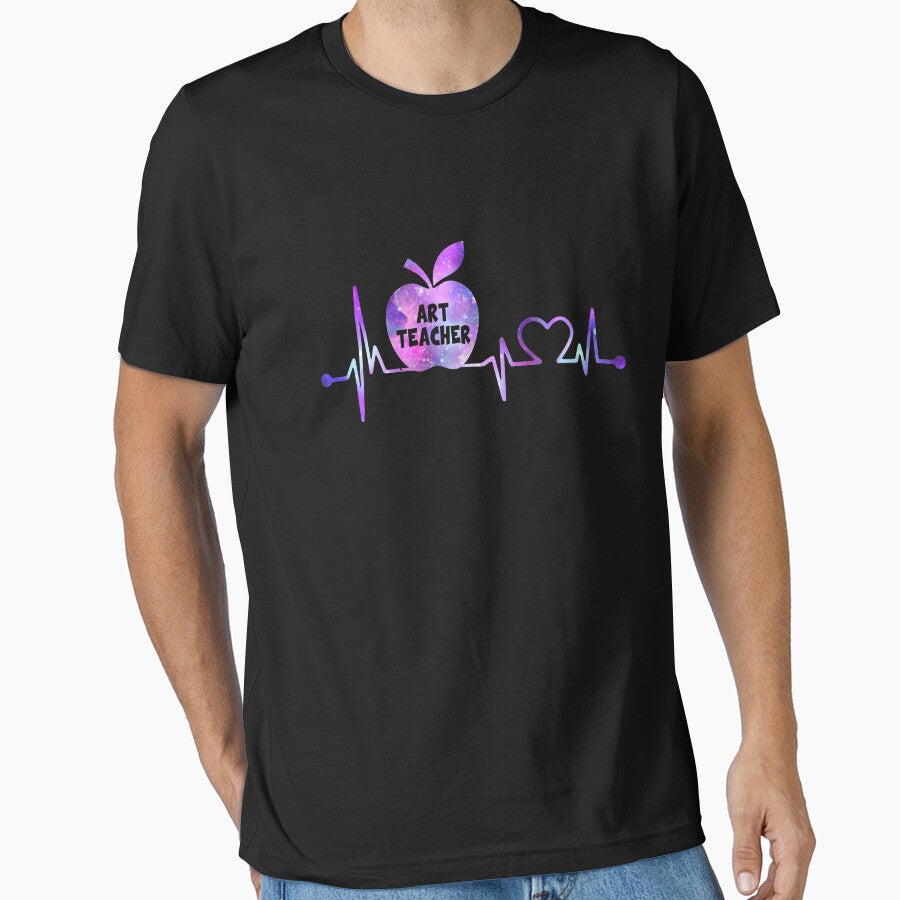 ART TEACHER HEARTBEAT GALAXY, ART TEACHER HEARTBEAT by tinydreams10