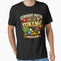 Straight Outta Tokens – Board Game Night Funny Gamer by SidTastic