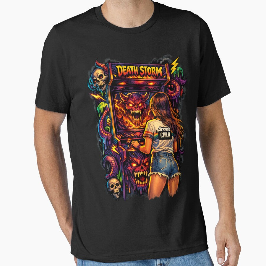 Death Storm Arcade – Retro Horror Demon Arcade by SidTastic