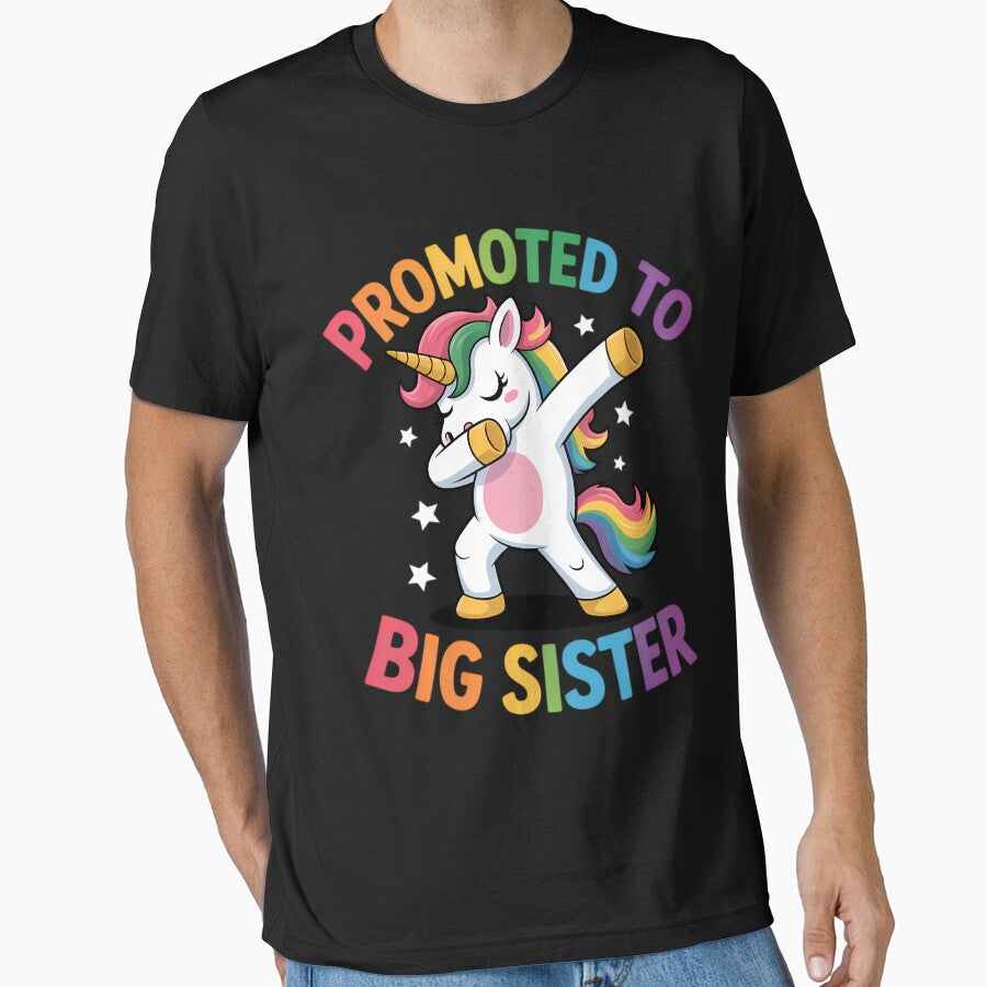 Promoted to Big Sister Unicorn dabbing Celebration by StimulusArt