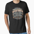 Professional Overthinker Funny Overthinking Humor Retro Vintage T-Shirt by Egyptian king ⭐⭐⭐⭐⭐