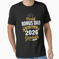 Proud Bonus Dad Of A Class Of 2026 Graduate Graduation Stepdad Family by SofenArt