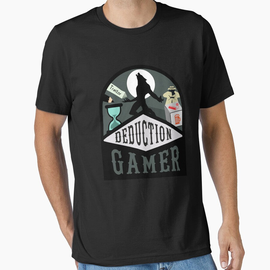 Deduction Gamer - Board Game Inspired Graphic - Tabletop Gaming  - BGG by MeepleDesign