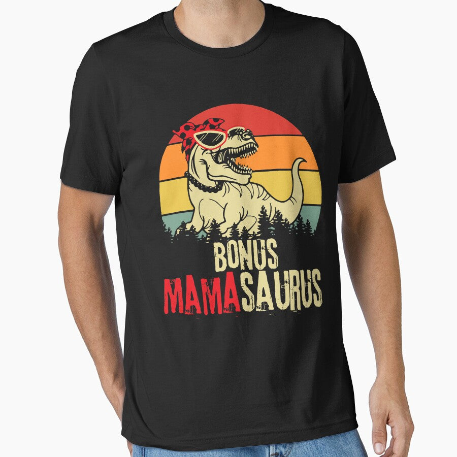 Bonus Mama Saurus T Rex Mamasaurus Stepmom by SpeedyPrints