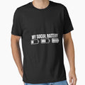 My Social Battery, antisocial, introverted by 4SeasonsDesigns